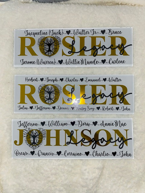 Custom Plaques--SAMPLE DESIGN OPTIONS--PLS EMAIL TO ORDER
