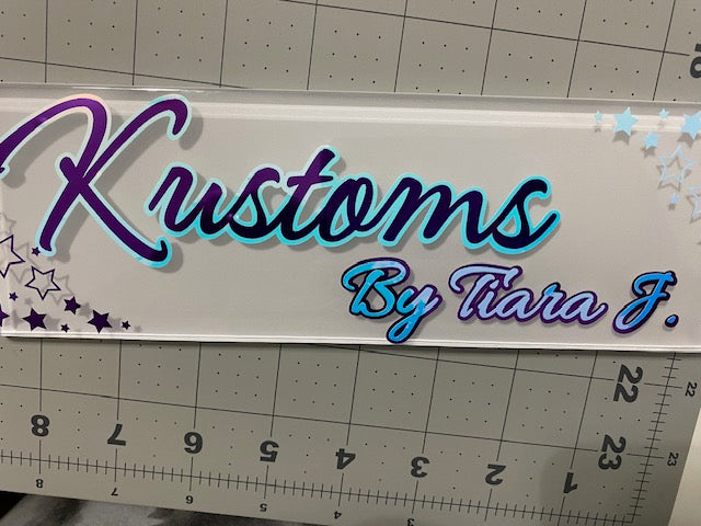Custom Plaques--SAMPLE DESIGN OPTIONS--PLS EMAIL TO ORDER