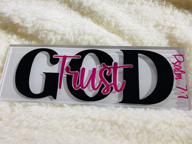 In God Glass Plaques