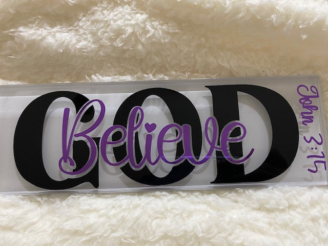 In God Glass Plaques