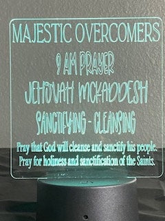 Acrylic/Bible LED