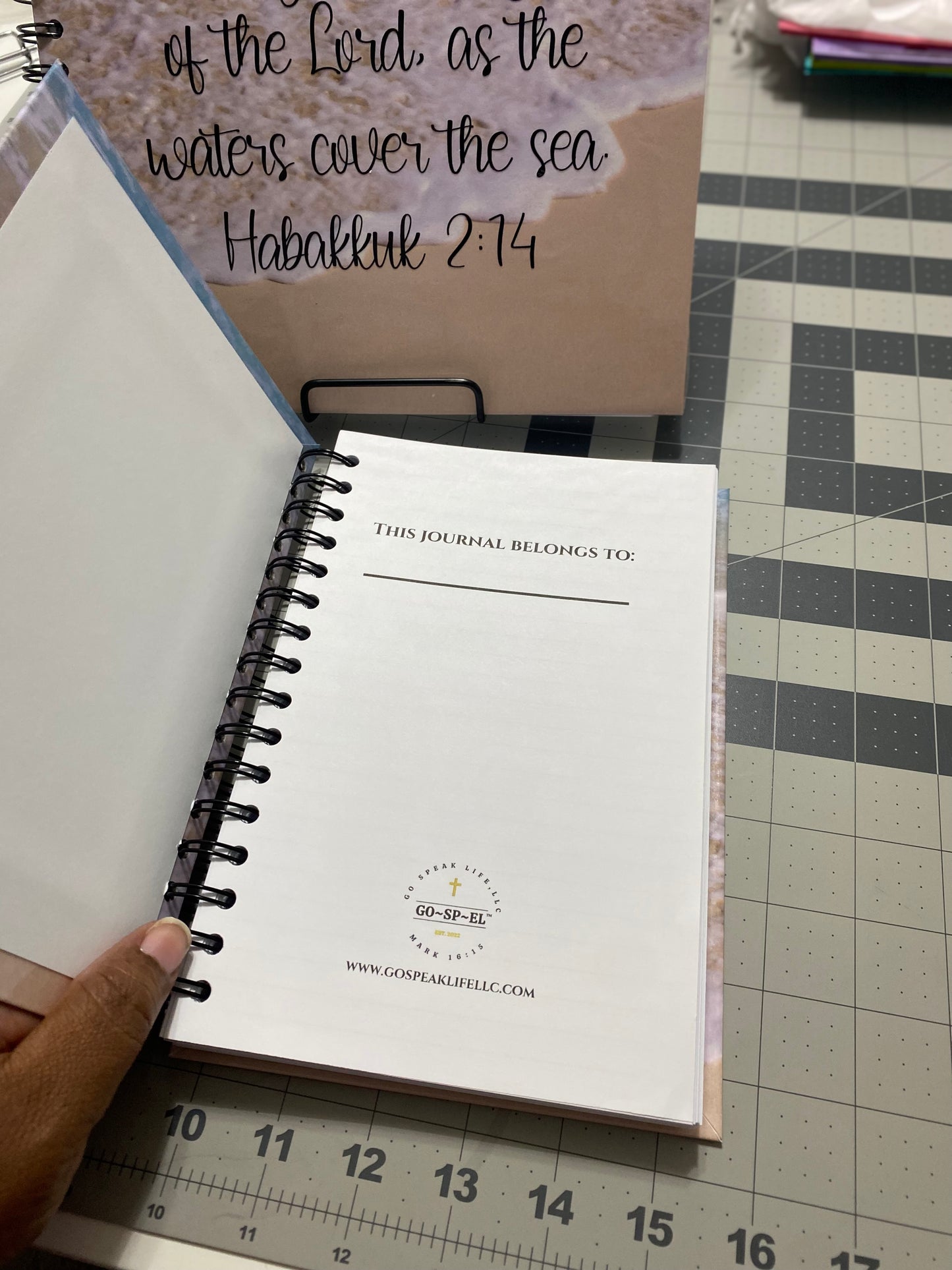 Habakkuk 2:14 Journal