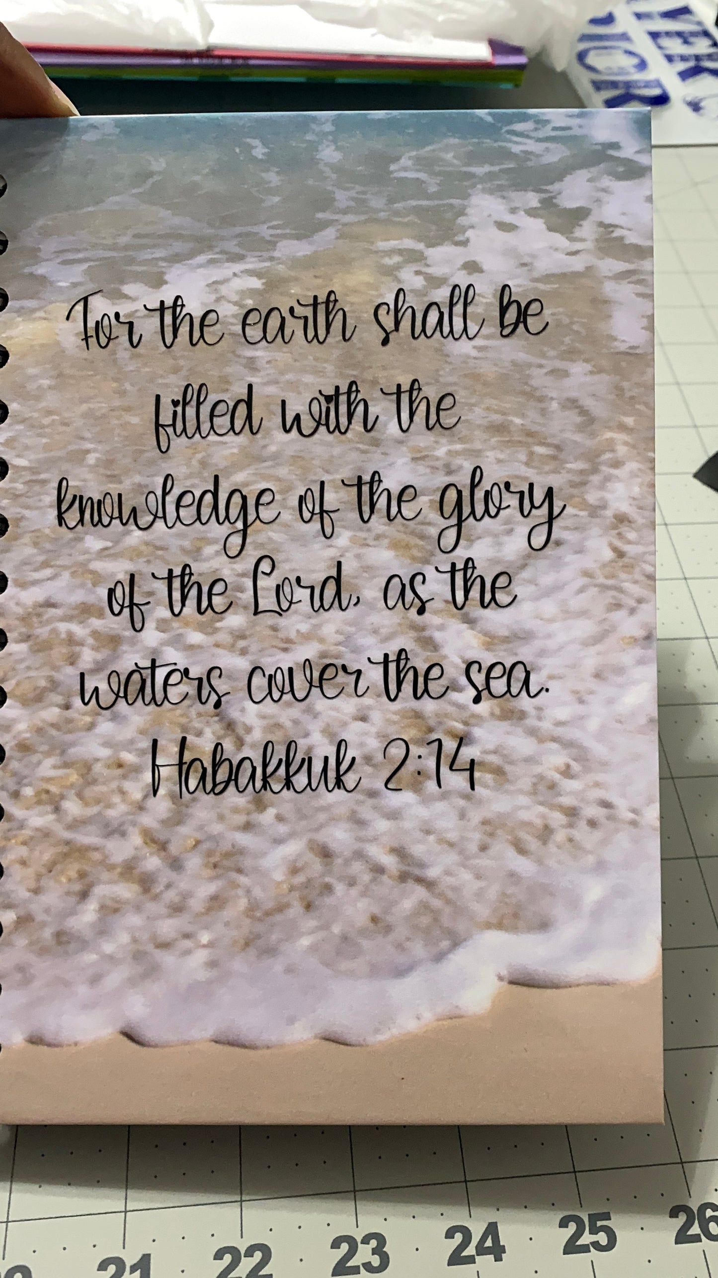 Habakkuk 2:14 Journal