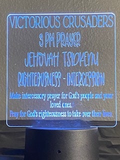 Acrylic/Bible LED